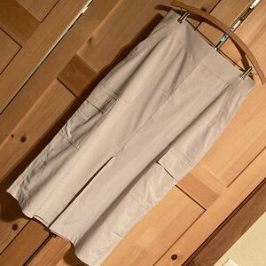 Athleta Brooklyn Heights High Rise Cargo Midi Skirt